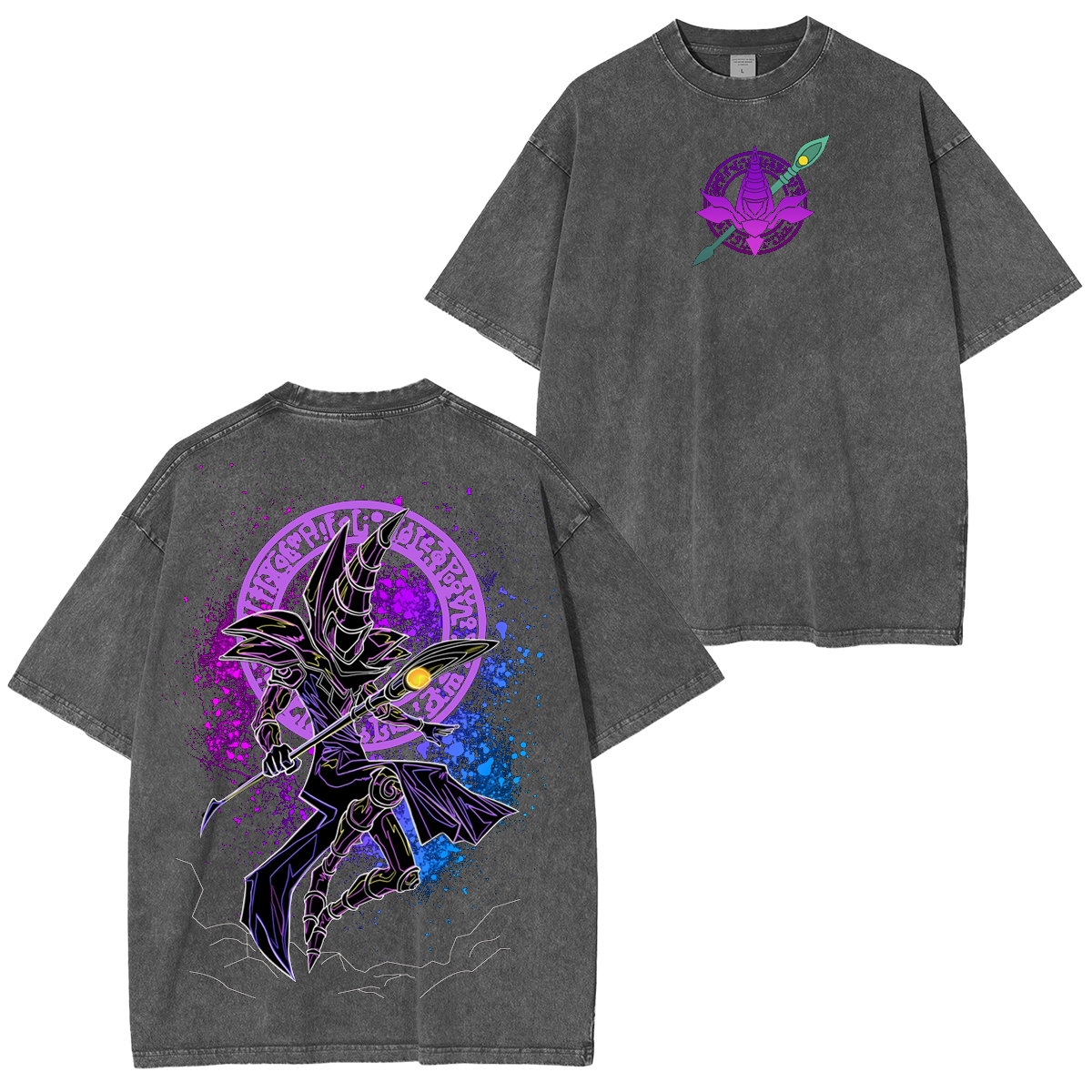 Dark magician,Yu-Gi-Oh! Polera Unisex Lavada