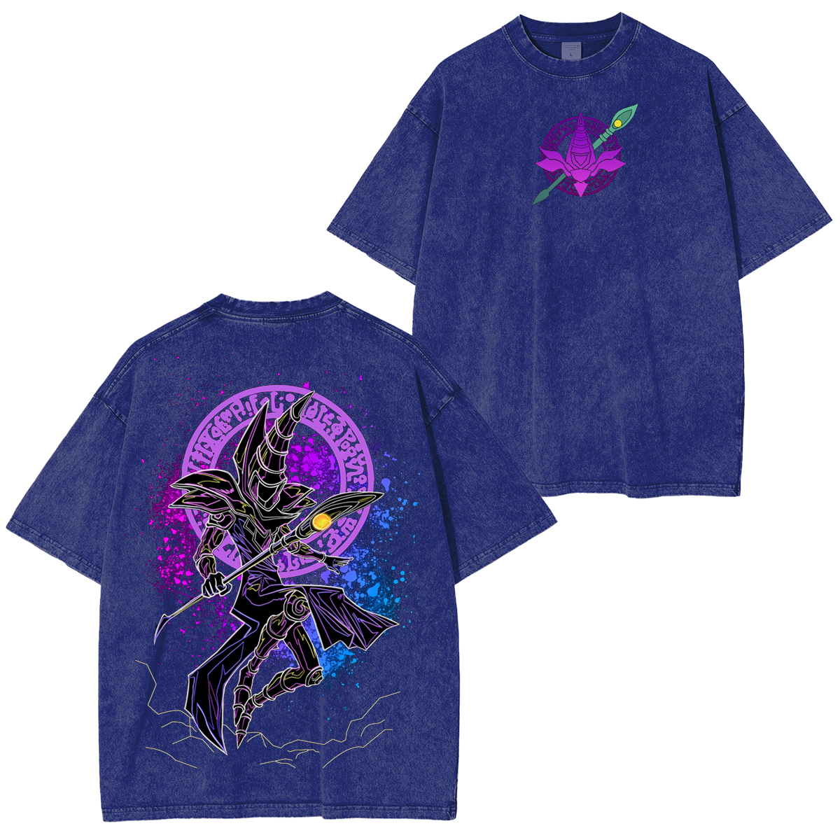 Dark magician,Yu-Gi-Oh! Polera Unisex Lavada
