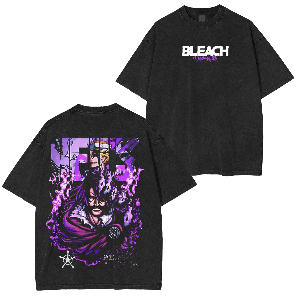 Bleach Polera Lavada Vintage
