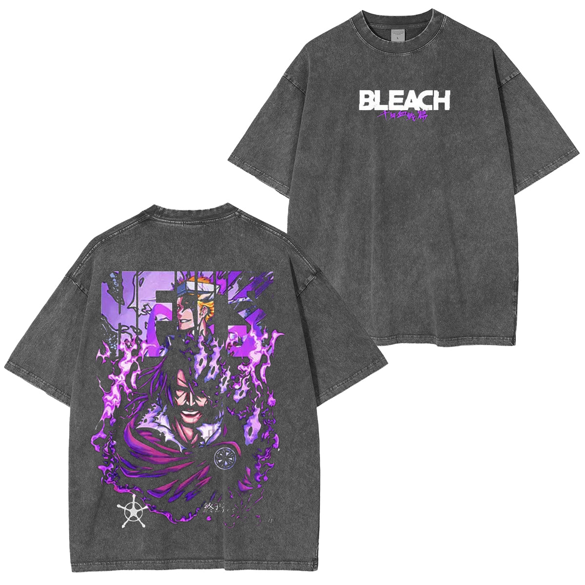 Bleach Polera Lavada Vintage