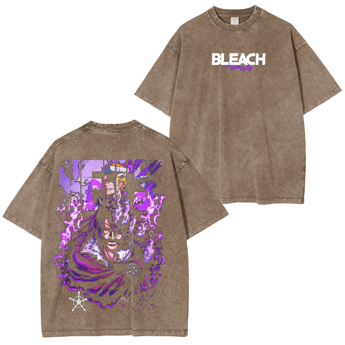 Bleach Polera Lavada Vintage