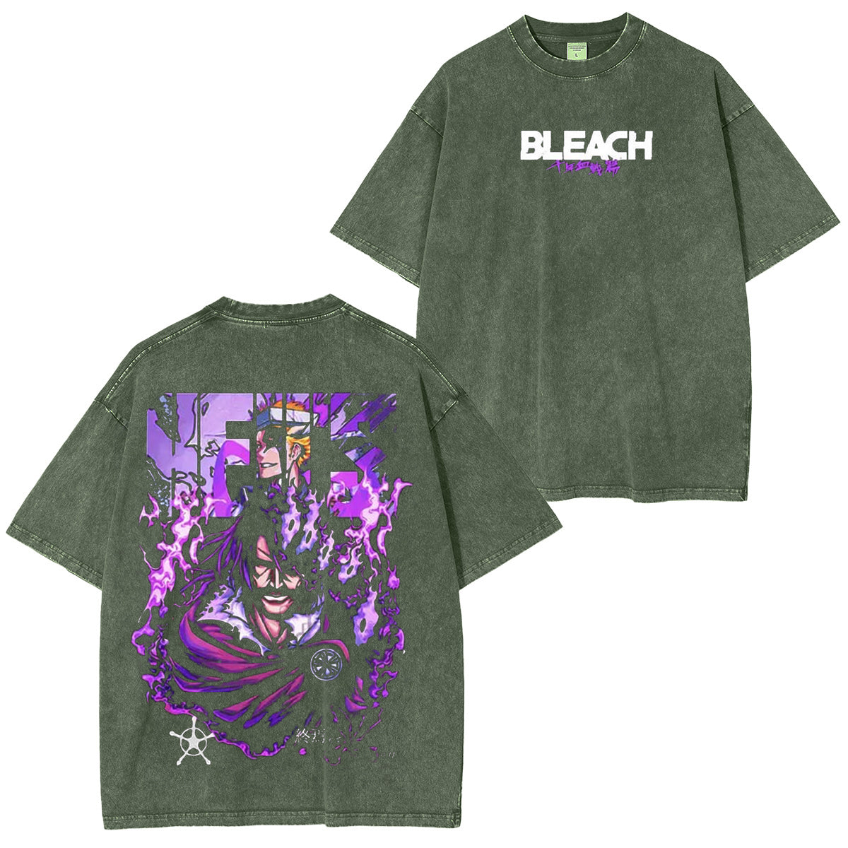 Bleach Polera Lavada Vintage