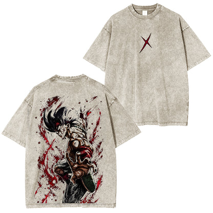 Dragon Ball Bardock Polera Lavada Vintage