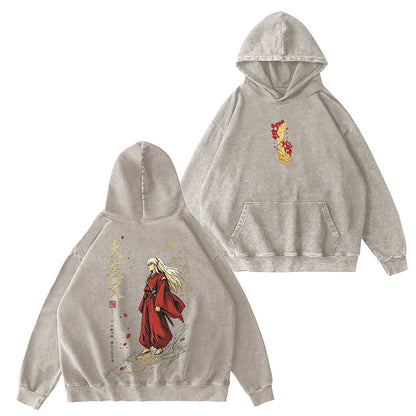 Inuyasha Vintage Unisex Washed T-Shirt