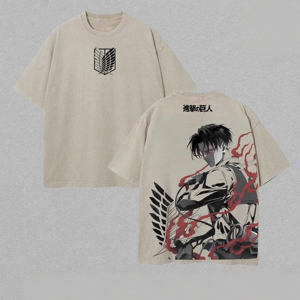 Attack on Titan: Levi Ackerman Vintage Polera