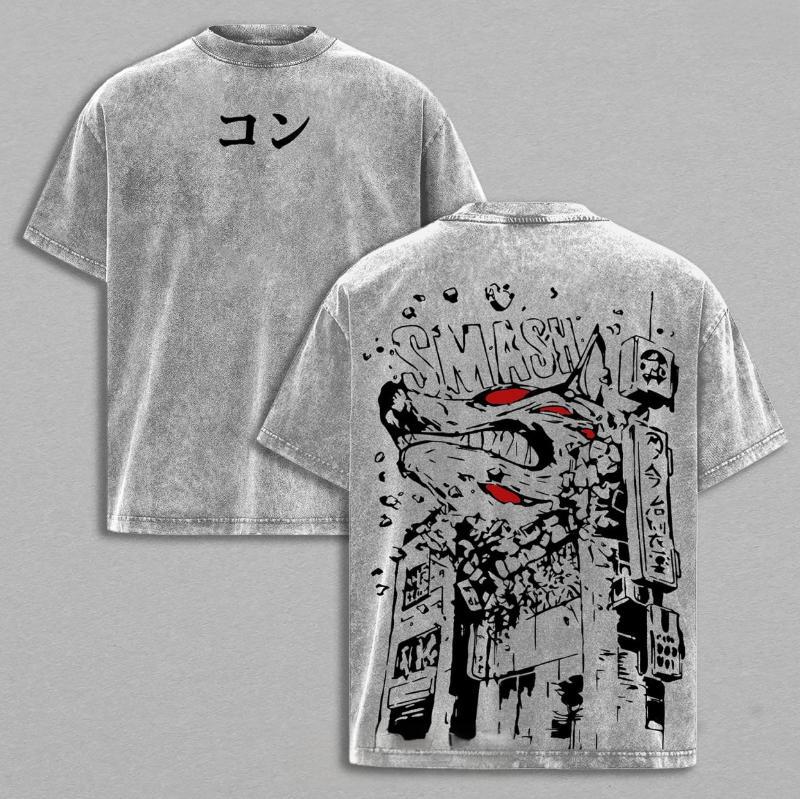 Aki Hayakawa:chainsawman Vintage Washed Unisex T-Shirt