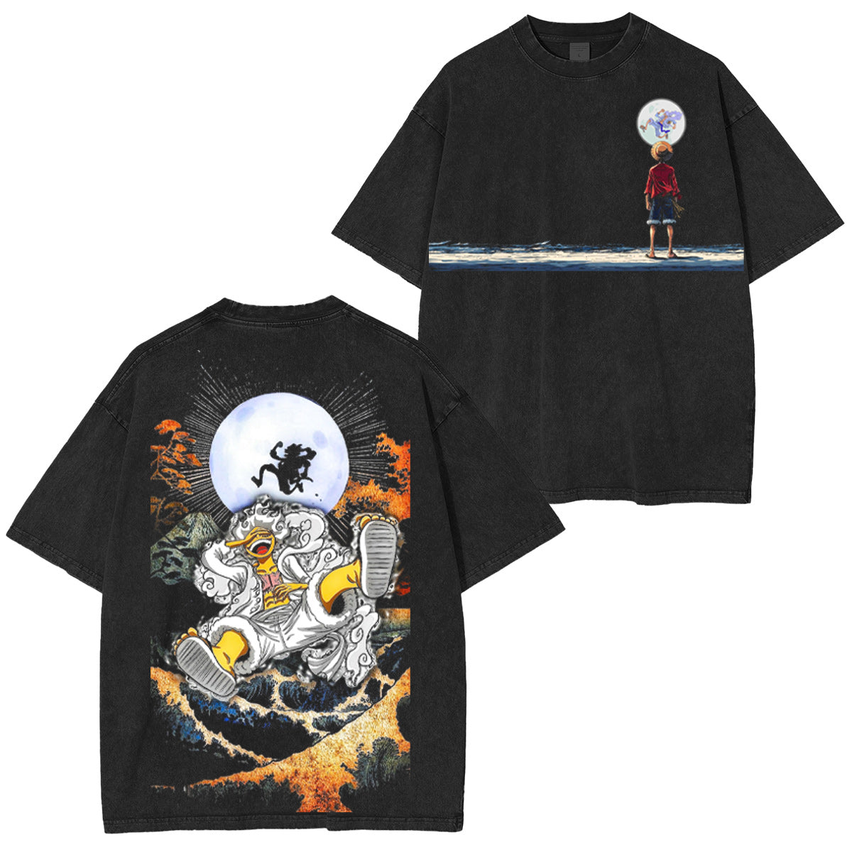 One Piece Washed T-shirt/Crewneck/Hoodie