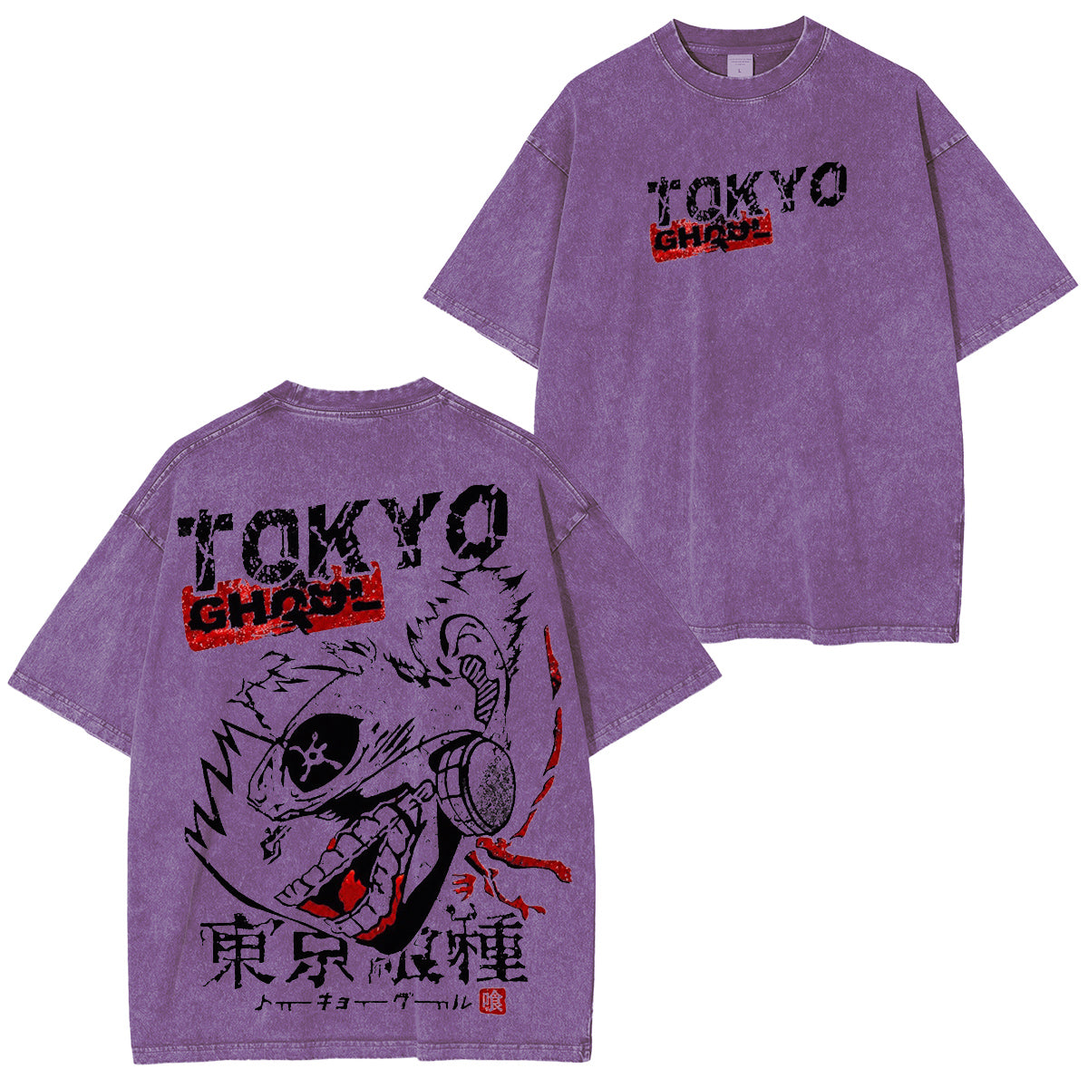 Tokyo Ghou Kaneki Polera Lavada Vintage