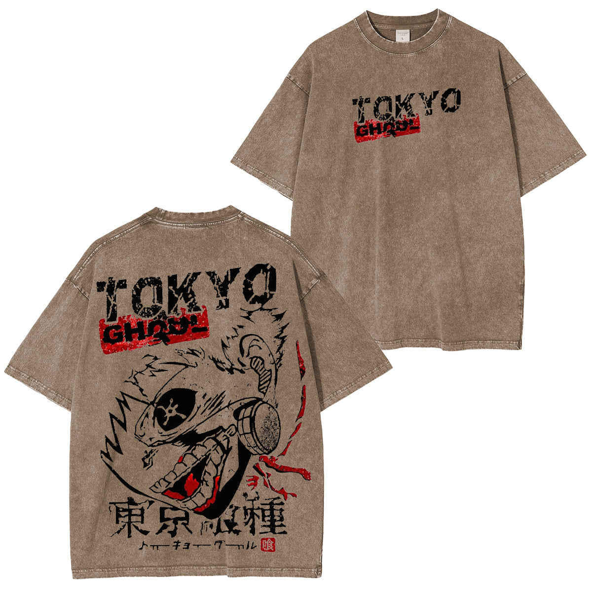 Tokyo Ghou Kaneki Polera Lavada Vintage