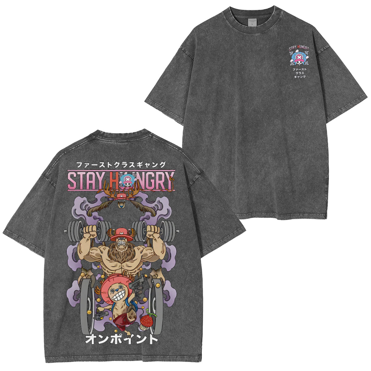 One Piece Vintage Washed T-shirt/Crewneck/Hoodie