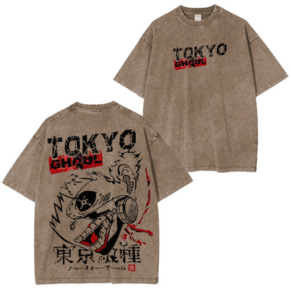Tokyo Ghou Kaneki Polera Lavada Vintage