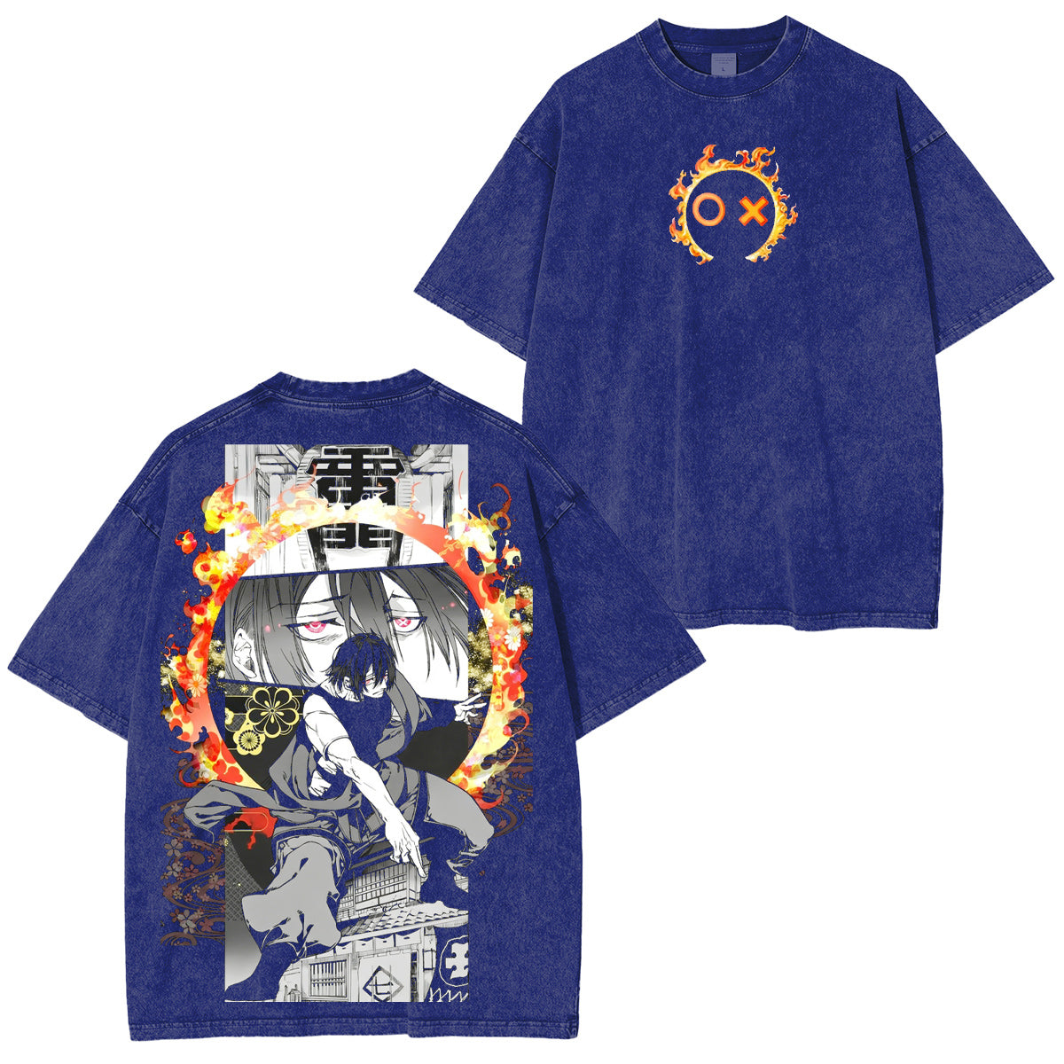 Shinra Kusakabe Fire Force Washed T-shirt/Crewneck/Hoodie