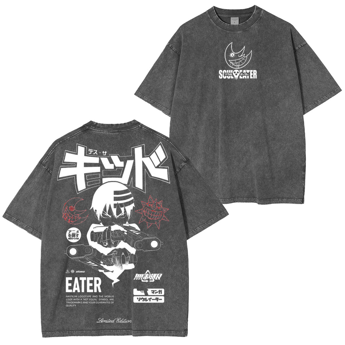 Soul Eater Washed T-shirt/Crewneck/Hoodie