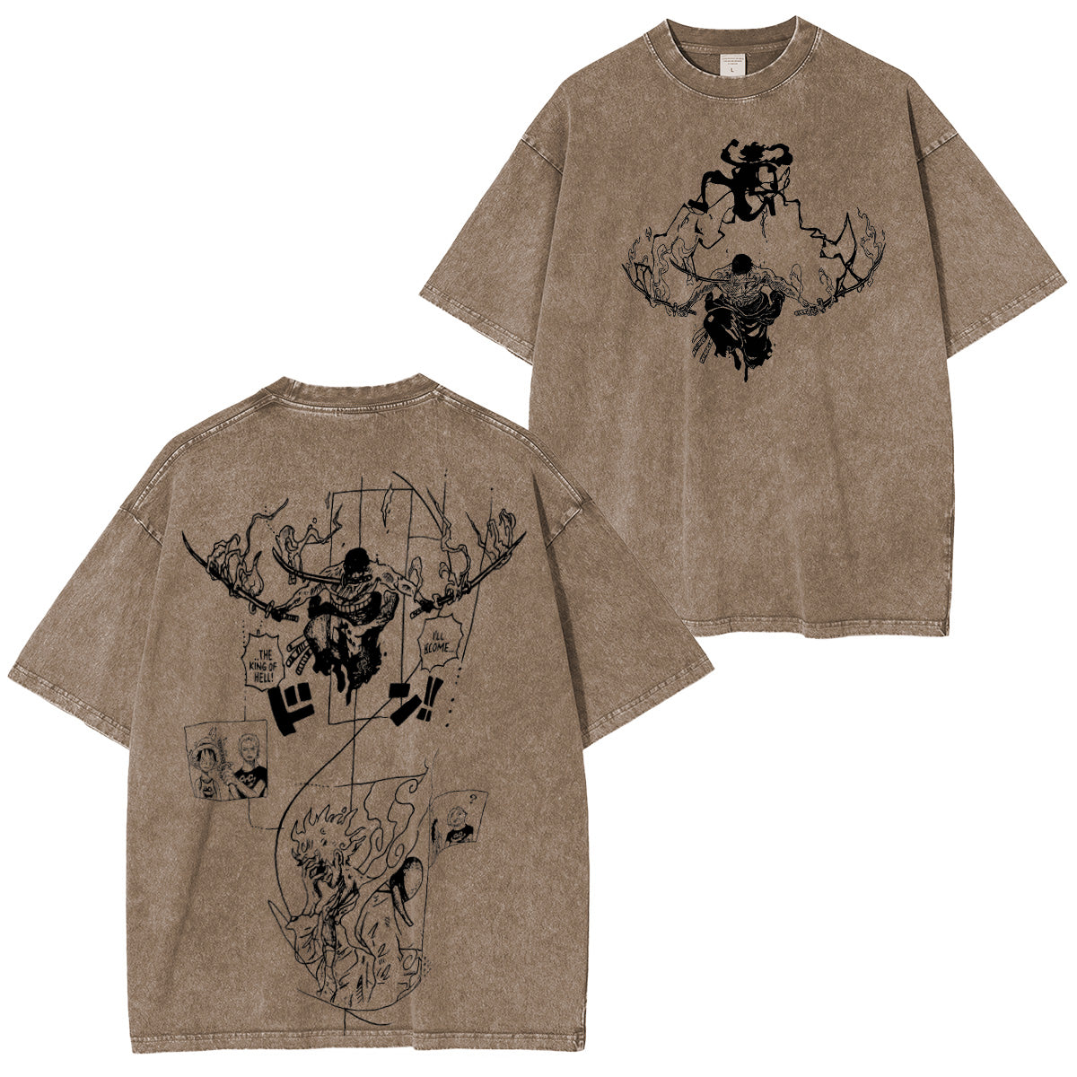 One Piece Roronoa Zoro Vintage Tee
