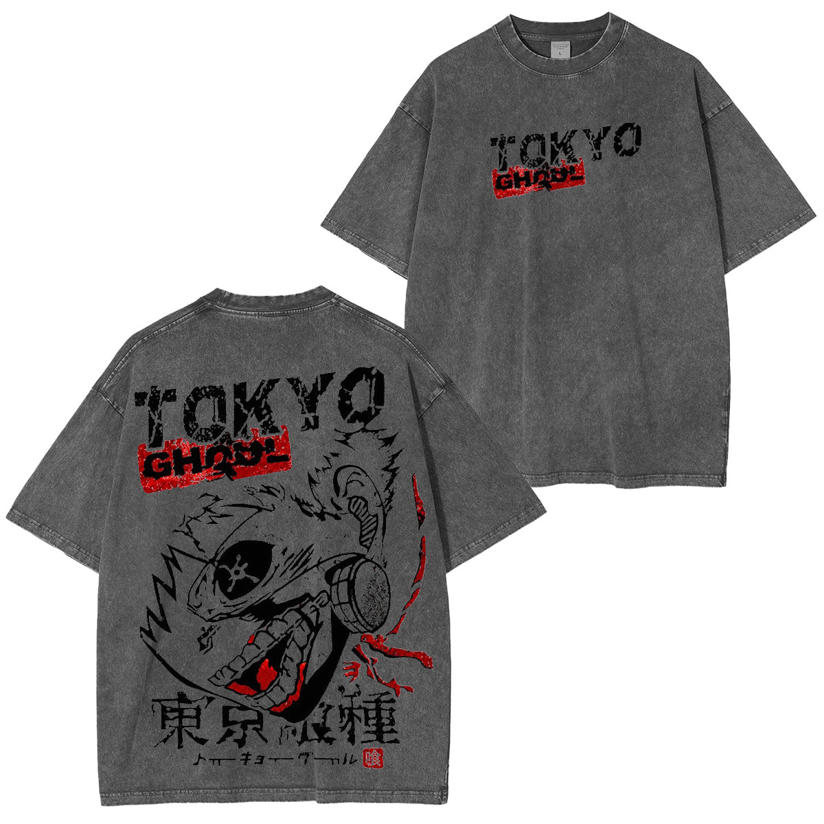 Tokyo Ghou Kaneki Polera Lavada Vintage