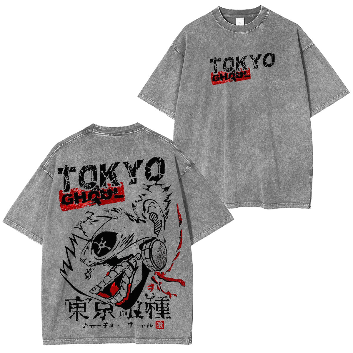 Tokyo Ghou Kaneki Polera Lavada Vintage