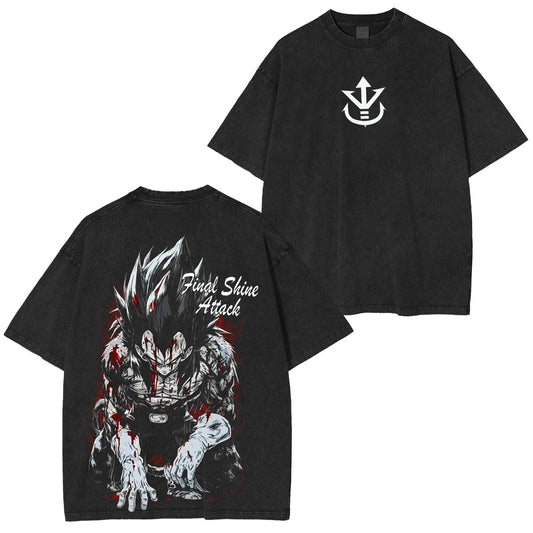 Dragon Ball :Vegeta Polera Vintage