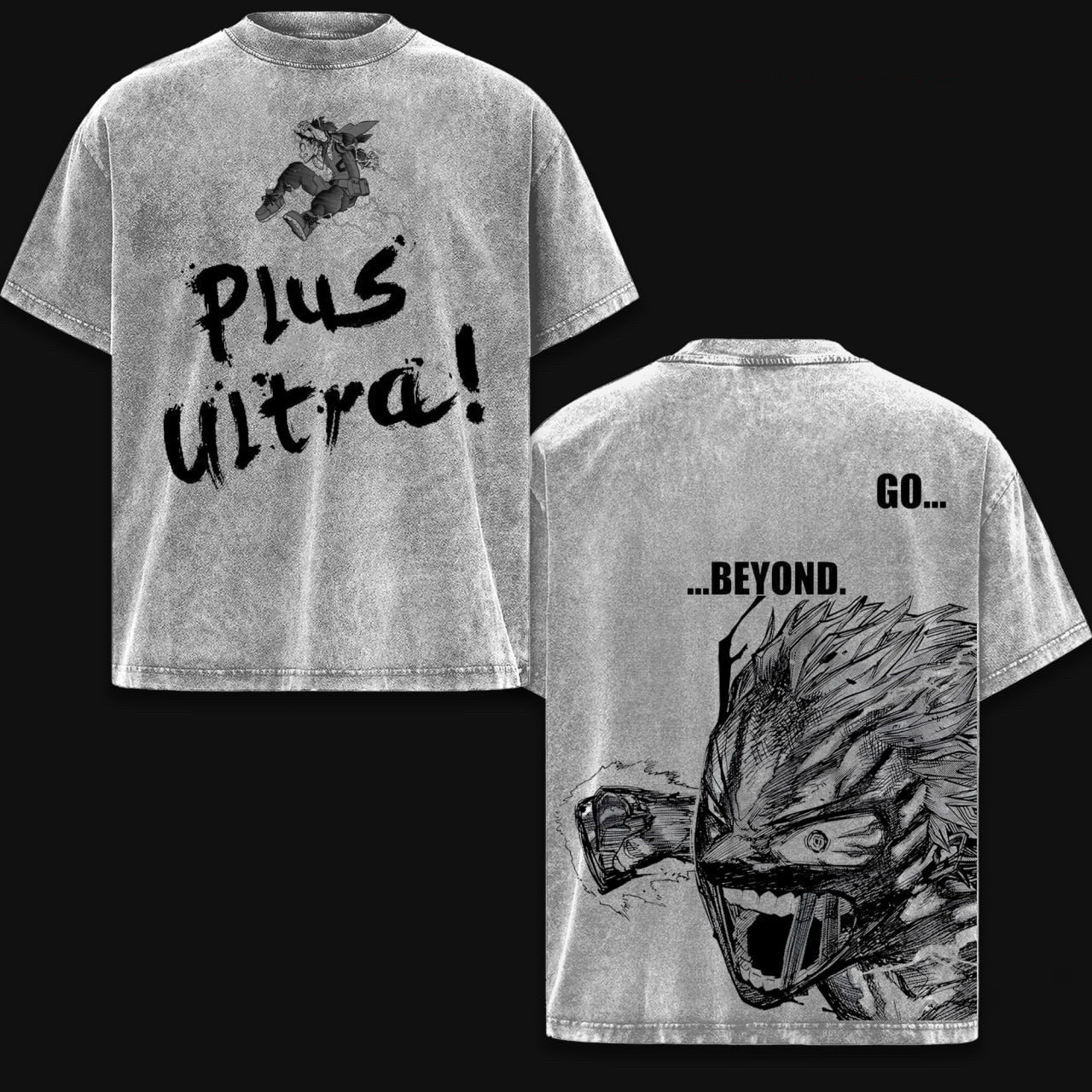 My Hero Academia Washed T-shirt/Crewneck/Hoodie