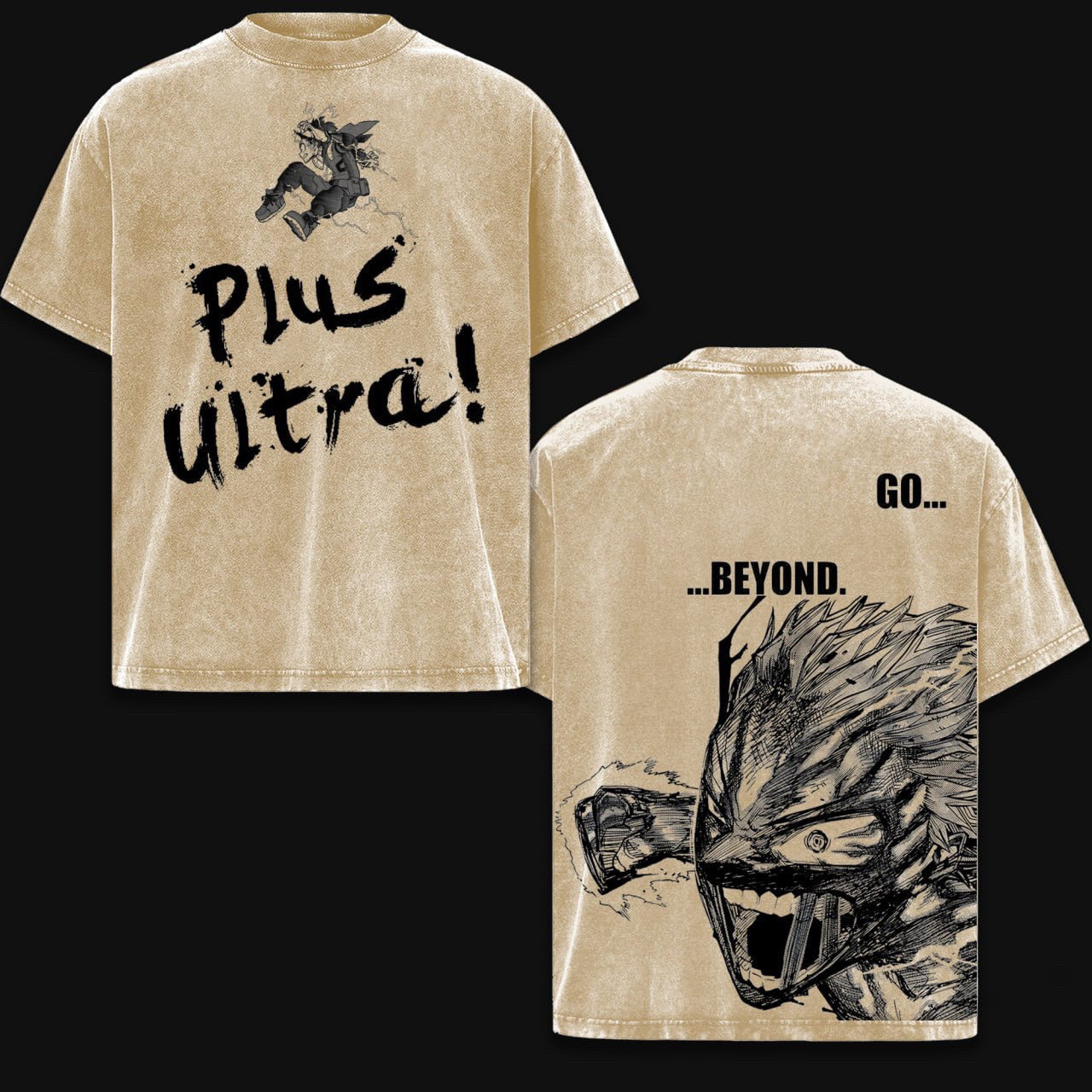 My Hero Academia Washed T-shirt/Crewneck/Hoodie