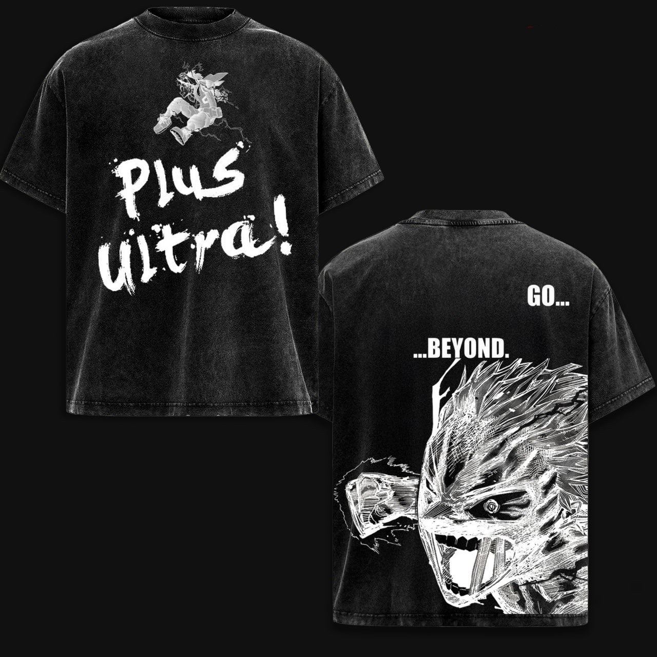 My Hero Academia Washed T-shirt/Crewneck/Hoodie