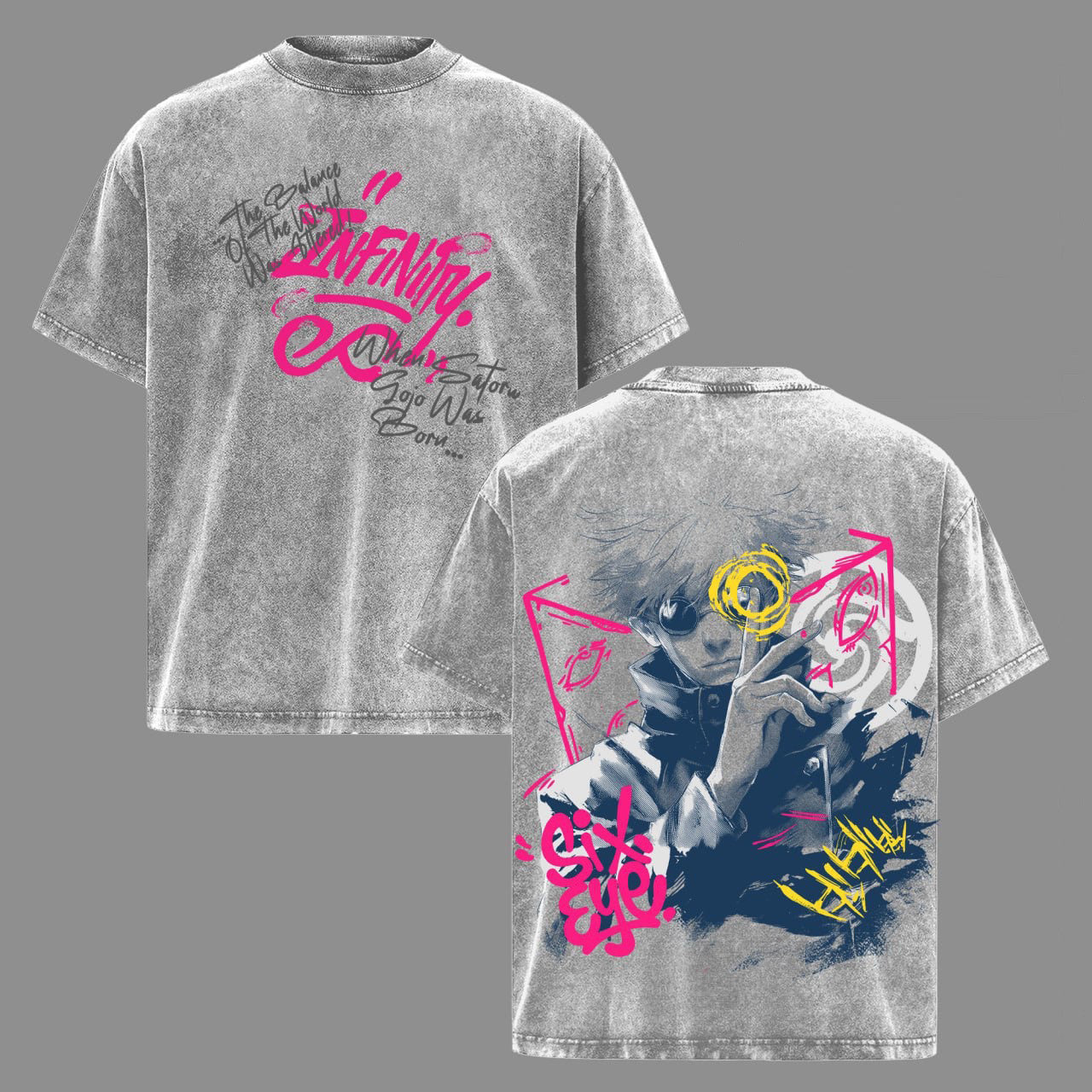 Jujutsu Kaisen Washed T-shirt/Crewneck/Hoodie