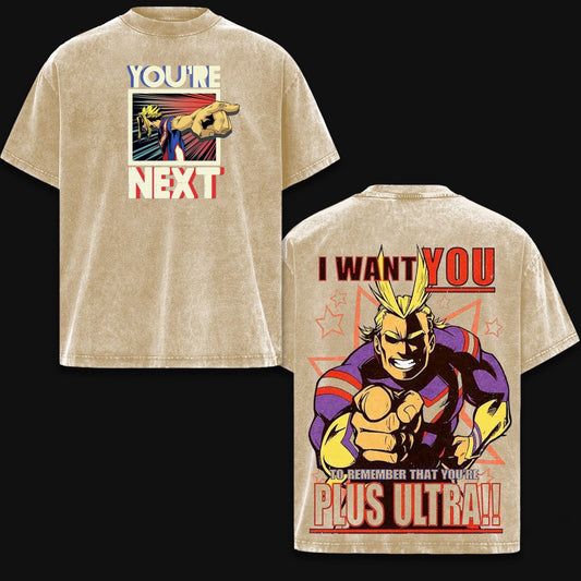 My Hero Academia Washed T-shirt/Crewneck/Hoodie