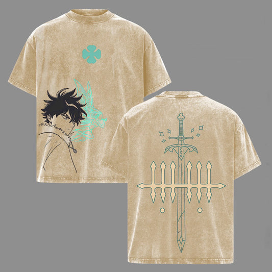 Black Clover Washed T-shirt/Crewneck/Hoodie