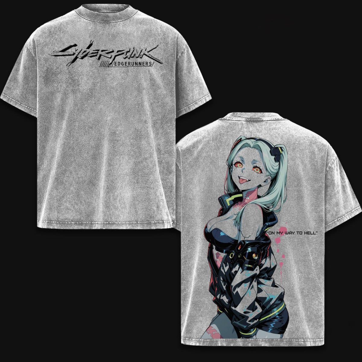Cyberpunk Polera Lavada