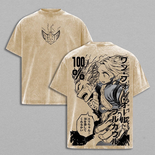 My Hero Academia Polera Lavada