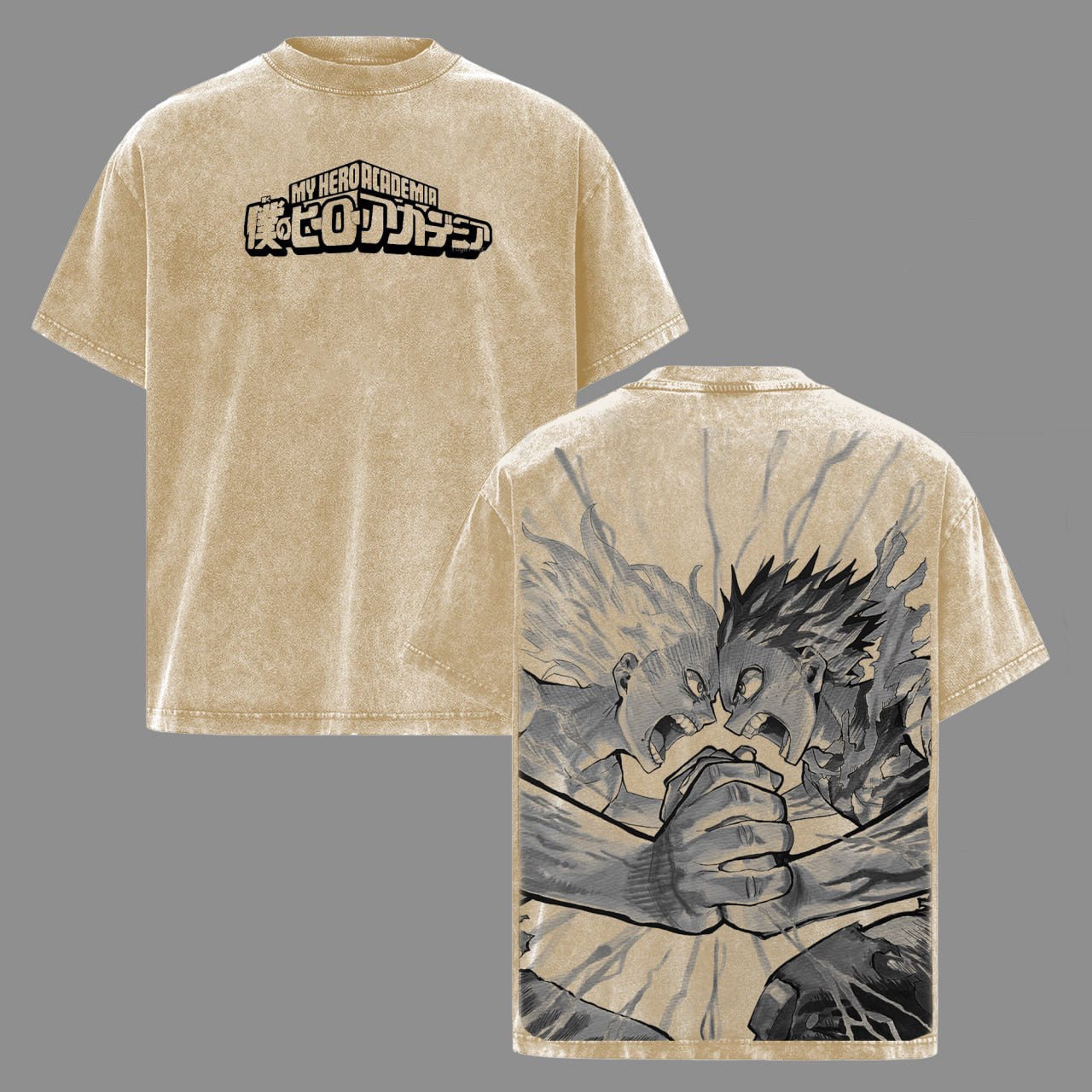 My Hero Academia Washed T-shirt/Crewneck/Hoodie