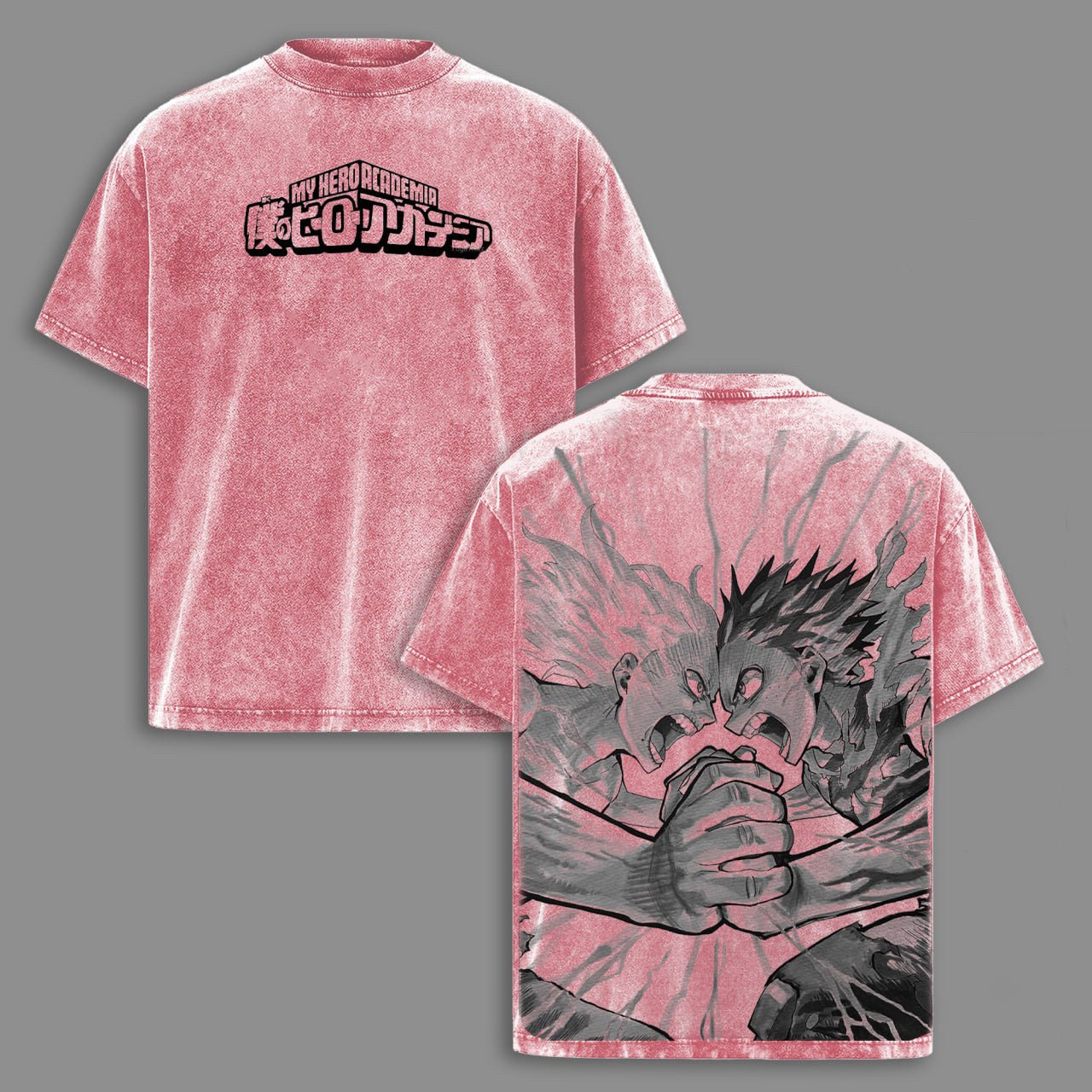 My Hero Academia Washed T-shirt/Crewneck/Hoodie
