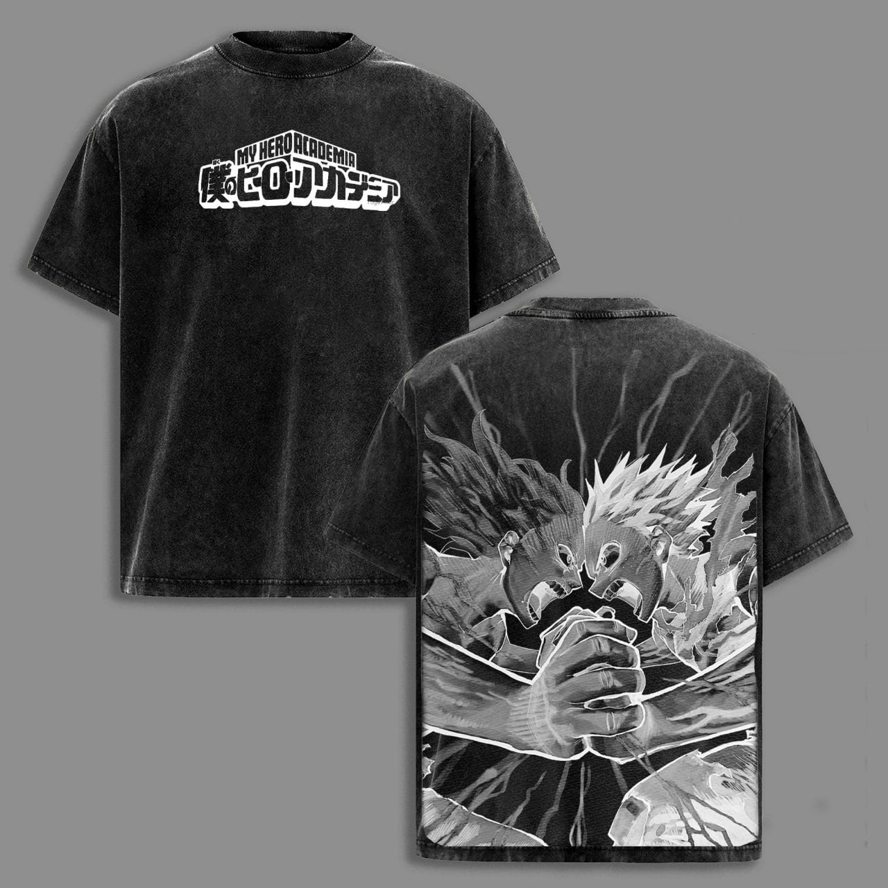 My Hero Academia Washed T-shirt/Crewneck/Hoodie