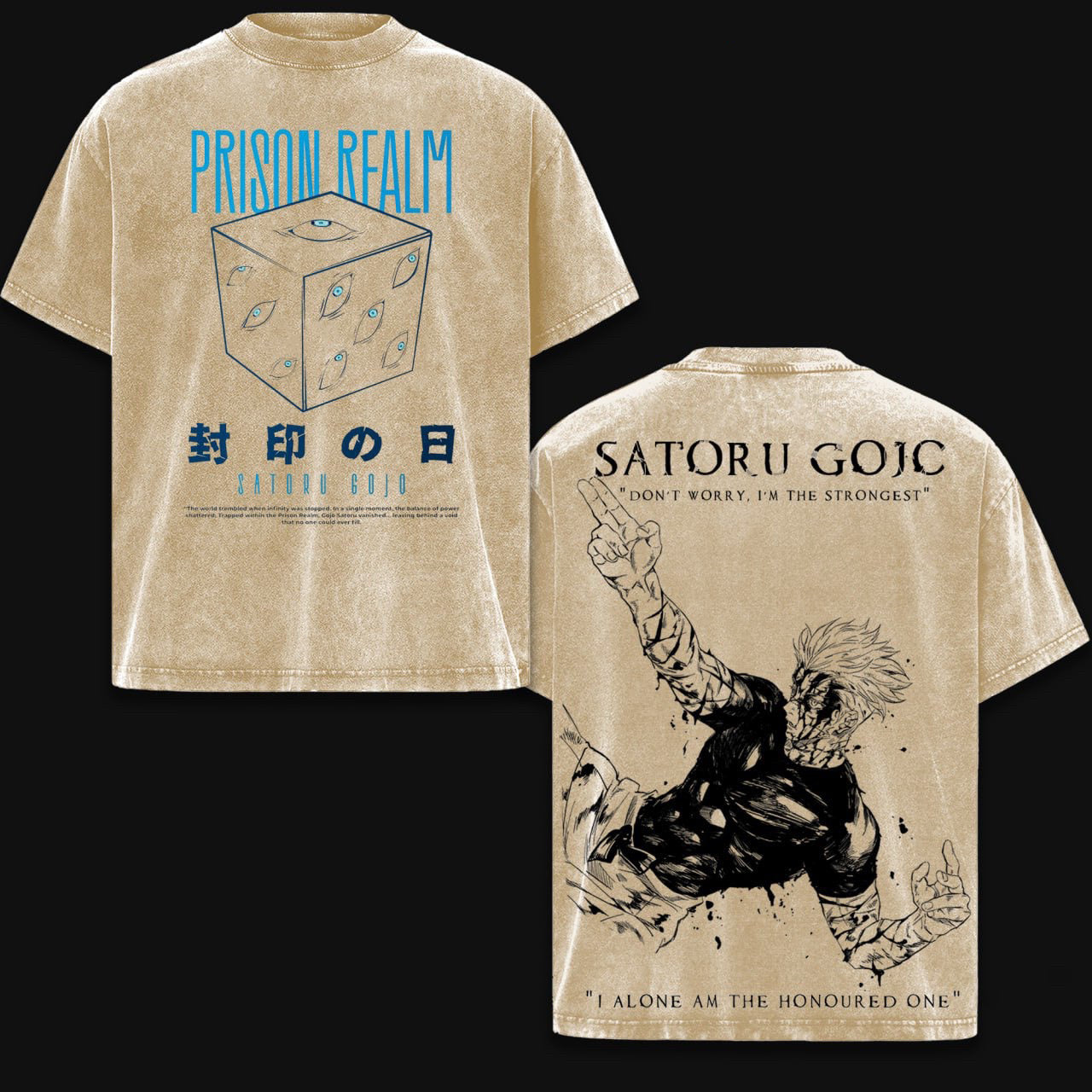 Jujutsu Kaisen Washed T-shirt/Crewneck/Hoodie