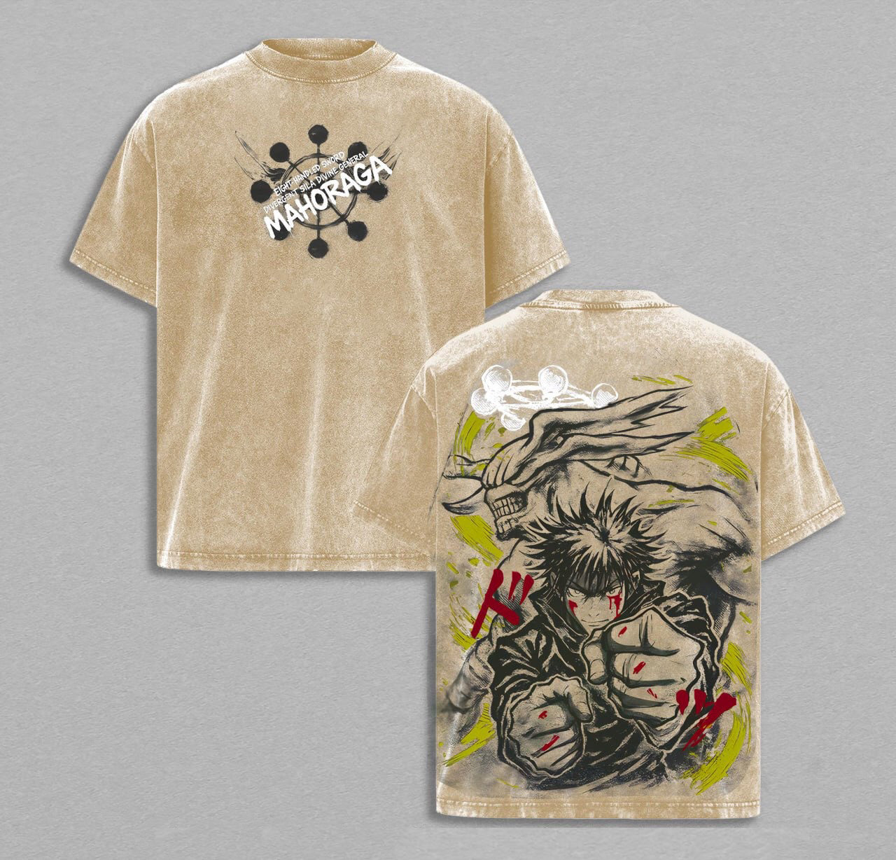 Jujutsu Kaisen Washed T-shirt/Crewneck/Hoodie