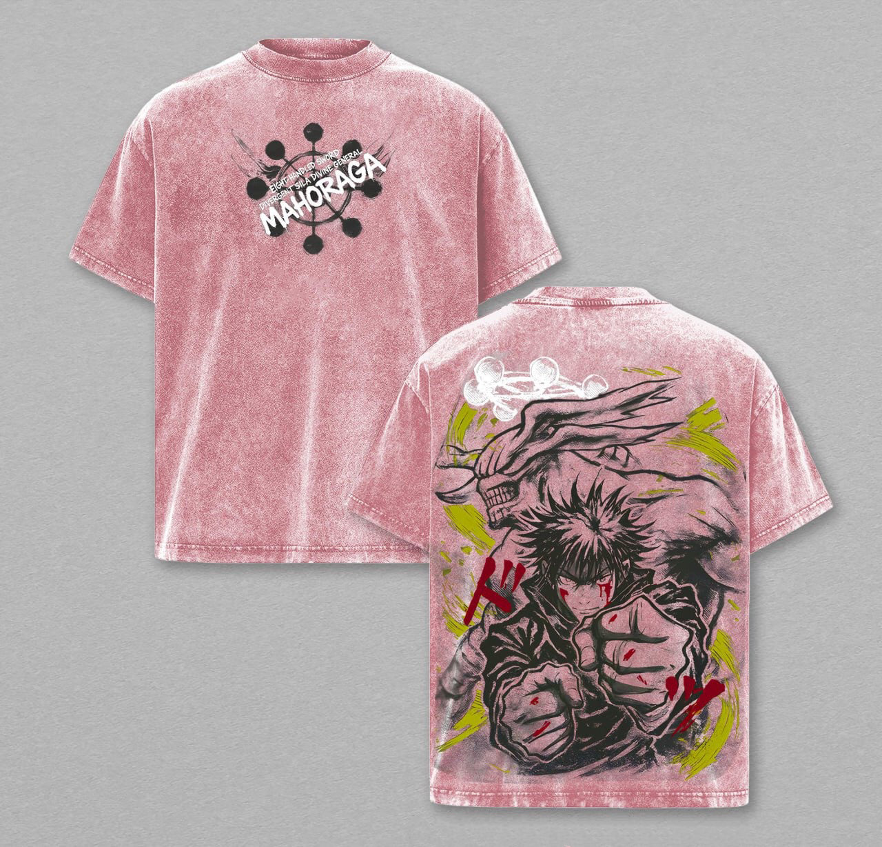 Jujutsu Kaisen Washed T-shirt/Crewneck/Hoodie