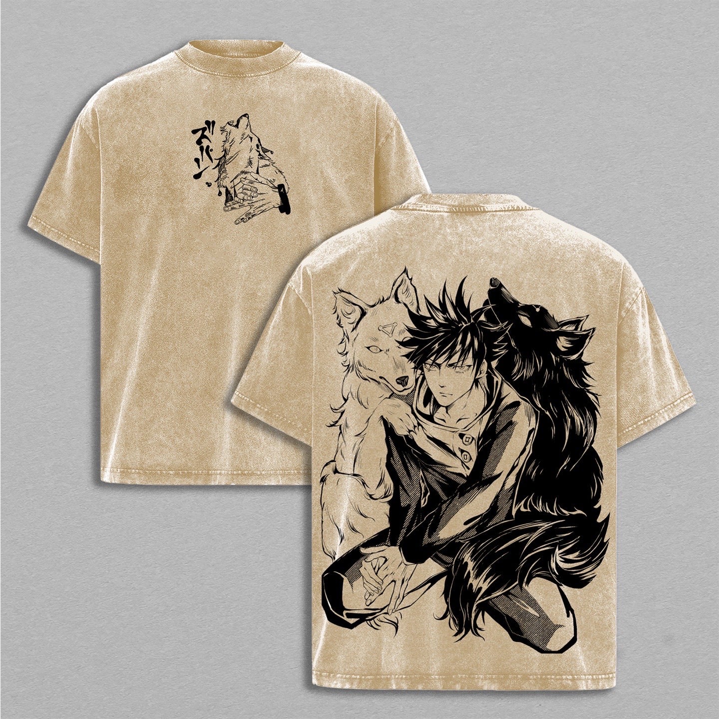 Jujutsu Kaisen Washed T-shirt/Crewneck/Hoodie