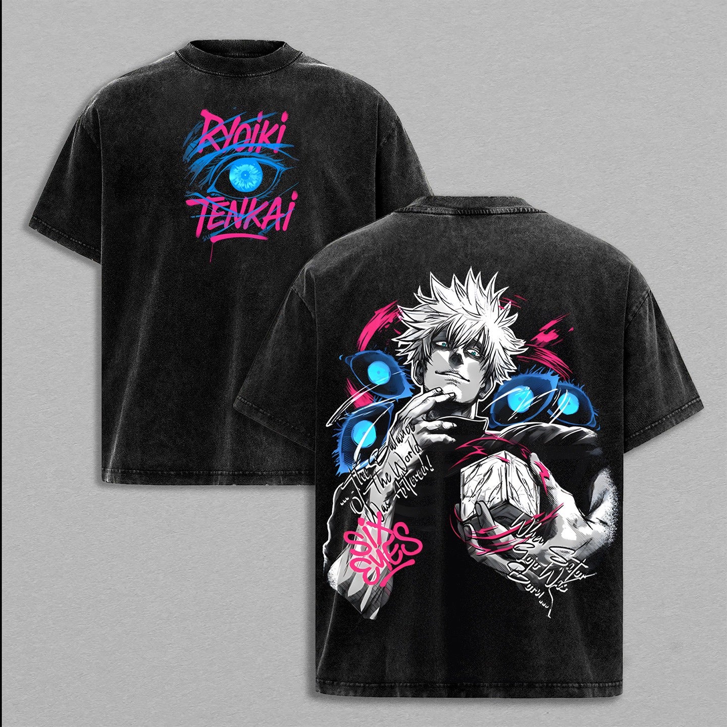 Jujutsu Kaisen Washed T-shirt/Crewneck/Hoodie