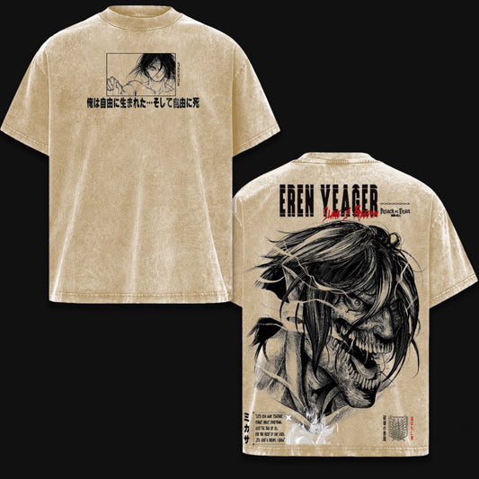 Attack on Titan Washed T-shirt/Crewneck/Hoodie