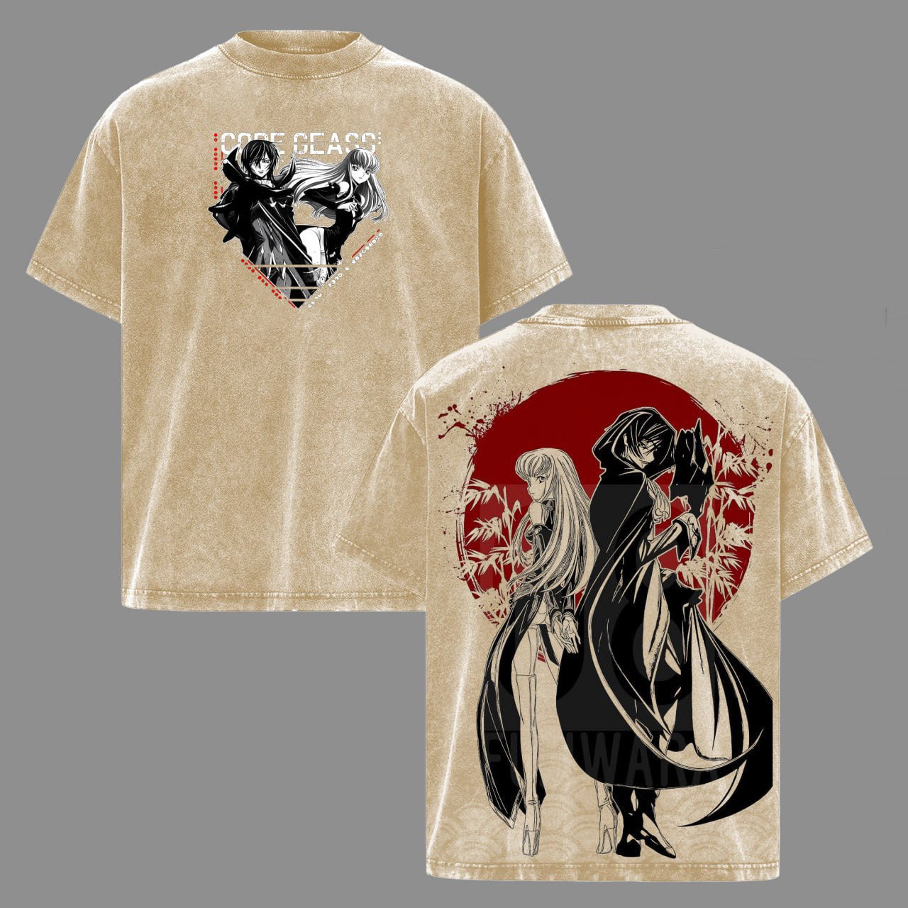 Code Geass Washed T-shirt/Crewneck/Hoodie