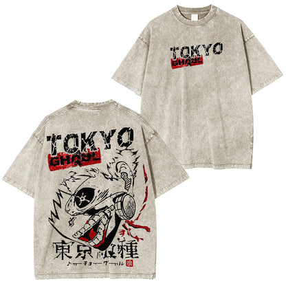 Tokyo Ghou Kaneki Polera Lavada Vintage